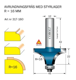 Avrundningsfräs