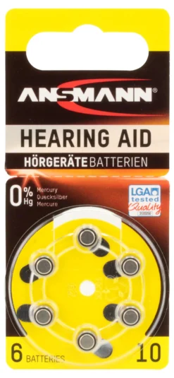 Hörapparatsbatteri