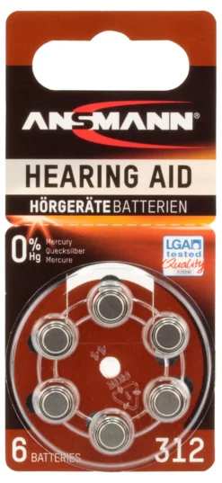 Hörapparatsbatteri