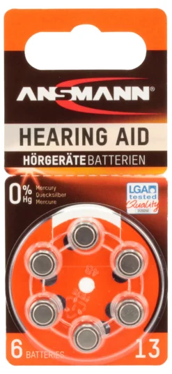 Hörapparatsbatteri