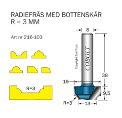 Radiefräs