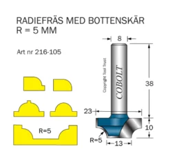 Radiefräs
