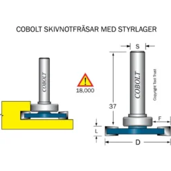 Skivnotfräs