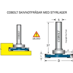 Skivnotfräs