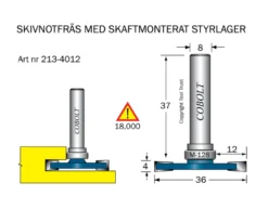 Skivnotfräs